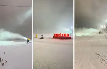 Kayseri'nin zirvesinde gece gündüz hummalı çalışma! Hakkari ve Palandöken'in gerisinde kaldı