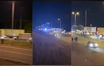 Kayseri Pınarbaşı'da kaza! Trafik kitlendi, yaralı var