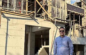 Kayseri Ülkü Ocakları Başkanından yeni bina pozu! Mesaj verdi