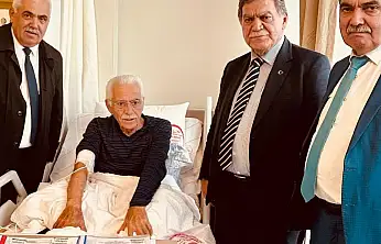 Kayserili Başkanlar bir döneme damgasını vuran ismi hastanede ziyaret etti