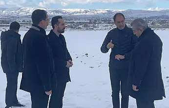 Kayserili Genel Müdür sessiz sedasız Kayseri'ye geldi! Yeni hastanenin yapılacağı alanı inceledi