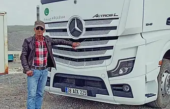 Kayserili tır şoförü trafik kazasında hayatını kaybetti!