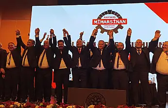 Mimarsinan OSB'nin ilk seçilmiş başkanı belli oldu