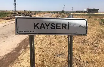 Şanlıurfa'daki Kayseri Mahallesi! Sadece 320 kişi yaşıyor