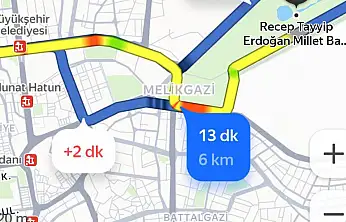 Son dakika! Kayseri'de trafik kitlendi...İşte sebebi
