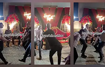 Sosyal medyada herkes Kayseri'deki bu düğünü konuşuyor! Yok böyle bir oyun