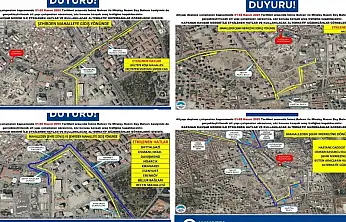 Sürücüler dikkat! Kayseri'de bu yollar trafiğe kapatıldı