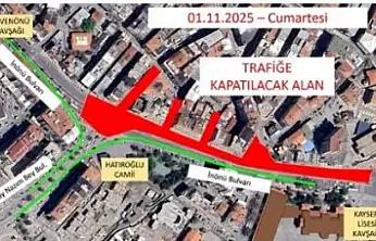 Sürücülere uyarı geldi: Kayseri'de o yol 2 günlüğüne kapatılacak