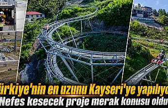Türkiye'nin en uzunu Kayseri'ye yapılıyor! Nefes kesecek proje merak konusu oldu