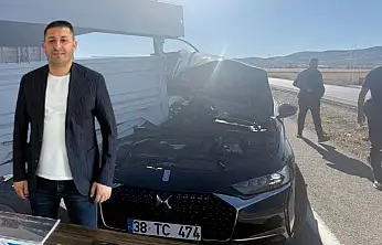 Ülkü Ocakları Başkanından kaza açıklaması!