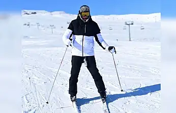 Ünlü oyuncu Erciyes'te görüldü!