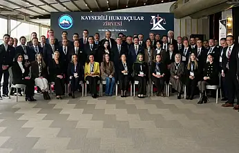 Yargıda önemli görevler yapan Kayserili Hukukçular İstanbul'da toplantı yaptı! Kimler katıldı?