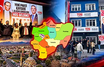 YENİ Parti Kayseri'de herkes Özvatan ve Hacılar'ı konuşuyor!