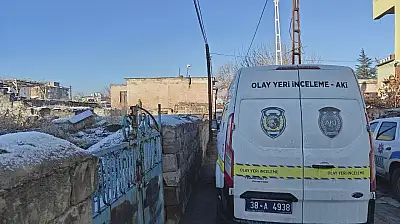 Kayseri'de evde ölü bulundu!