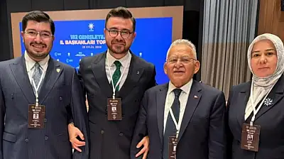 AK Parti Kayseri teşkilatı Ankara'da!