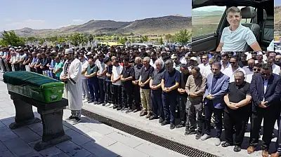 Antalya'da hayatını kaybeden genç için Kayseri'de hüzünlü veda