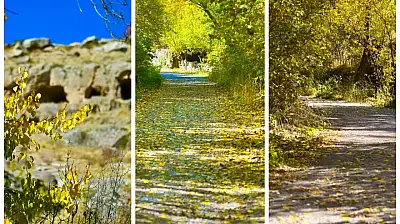 Başkan paylaştı! Görmeyen kalmasın, Kayseri'de orası Sonbahar'da bir başka güzel!