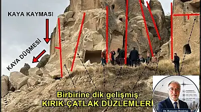 Kapadokya'da can alan peribacası neden çöktü? Uzman isim açıkladı