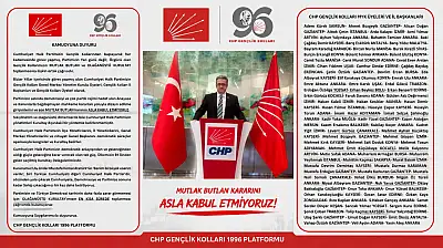CHP'de bu kez 'Gençler' inisiyatif aldı. Kayseri'den 10 isim var