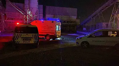Kayseri'de can pazarı: Çimento kamyonu boşaltırken canından oldu