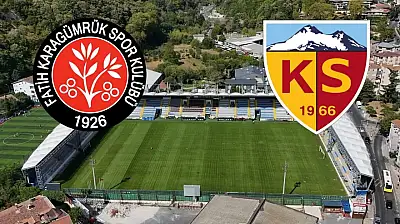 Fatih Karagümrük-Kayserispor maçı nerede? Saat kaçta, hangi kanalda?