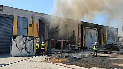 Flaş! Kayseri'de fabrika yangını