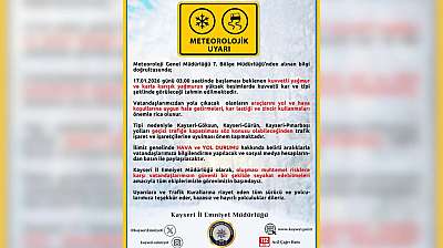 Gece 3'te başlayacak... Emniyet bakın hangi yollar için uyardı!