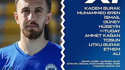 İşte Erciyes 38 FK'nın 11'i