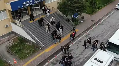 Kayseri'de büyük vurguna 60 tutuklama