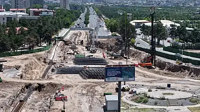 İşte Kayseri'de 20 bin litre yakıt tasarrufu sağlayacak yolun son durumu