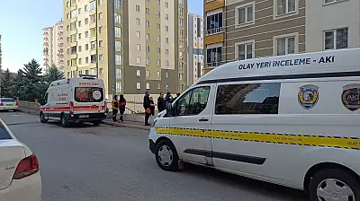 Kayseri'de acı olay: 8. kattan düştü