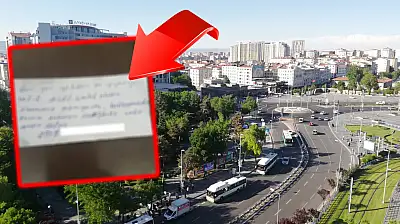 Kayseri'de eski Müdürün aracına çarpıp, gidenlerin bıraktığı not dikkat çekti!