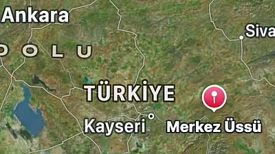 Kayseri'de aynı gün aynı bölgede bir deprem daha