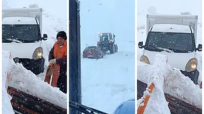 Kayseri'de Başkan böyle seslendi: Yollar sürekli kapanıyor! Dışarı çıkmayın