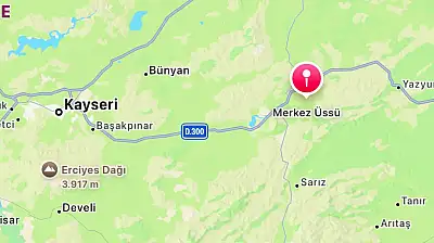 Kayseri'de bir saat arayla iki deprem!