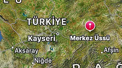 Kayseri'de bugün bir deprem daha