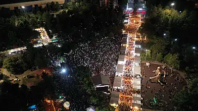 Kayseri'de dikkat çeken etkinlik! Kalabalık böyle görüntülendi