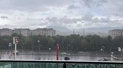 Kayseri'de hava tersine dönüyor! Sağanak yağış gelecek