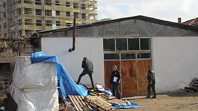 Kayseri'de iş yerinde ölüm