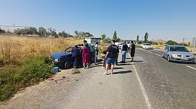 Kayseri'de kaza! Çevredekiler olay yerine koştu