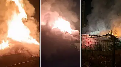 Kayseri'de korkutan yangın! Müstakil ev alev topuna döndü