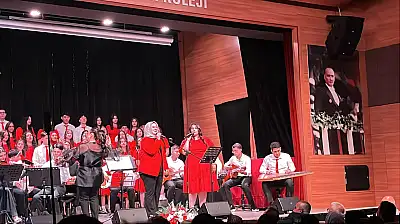 Kayseri'de öğrenciler yeteneklerini sergiledi!