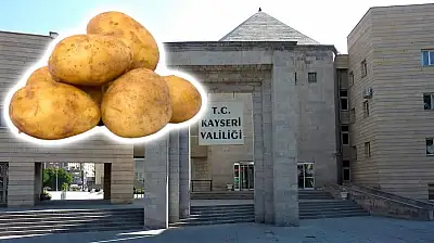 Kayseri'de patates alarmı! Valilik'te dikkat çeken toplantı