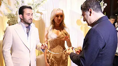 Kayseri iş dünyasının iki ailesi bu mutlu günde buluştu