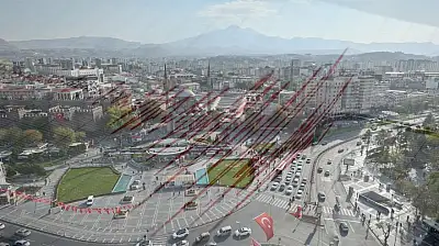 Kayseri'nin deprem sensörleri yerinde incelendi! Kilitlenen sütun dikkat çekti