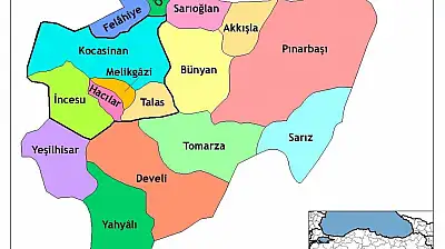 Kayseri'den bir ilçe İç Anadolu'da ilk 25'e girdi: Bakın hangisi