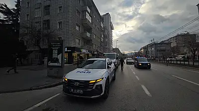 Kayseri'nin merkezindeki binada korkutan ihbar!