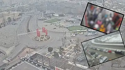 Kayseri'nin o bölgesinde kar yağışı başladı!