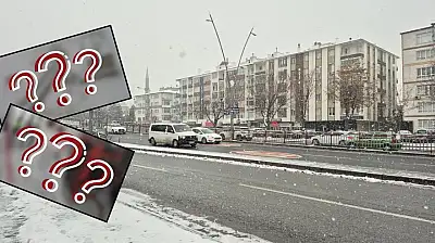 Kayseri'nin o bölgesinde kar yağışı başladı!