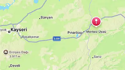 Kayseri sabah saatlerinde yine sallandı